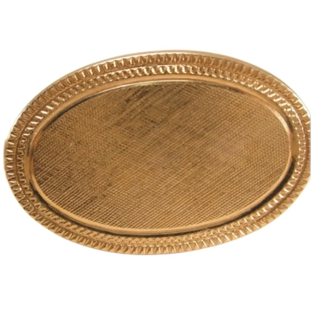 Oval Gold Tone Vintage AVON Cuff Links